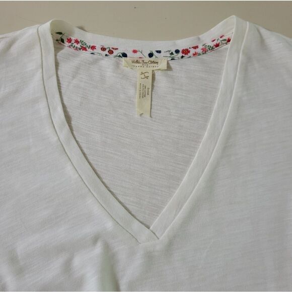 Matilda Jane White Pure Country Tee Flutter Sleeve Joanna Gaines - Picture 9 of 14